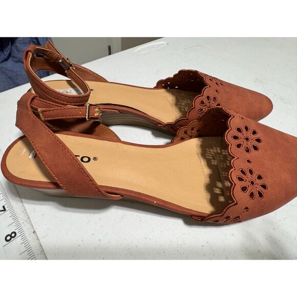 Rialto Marlie Pointed Toe Flat Size 7.5 - Picture 6 of 9